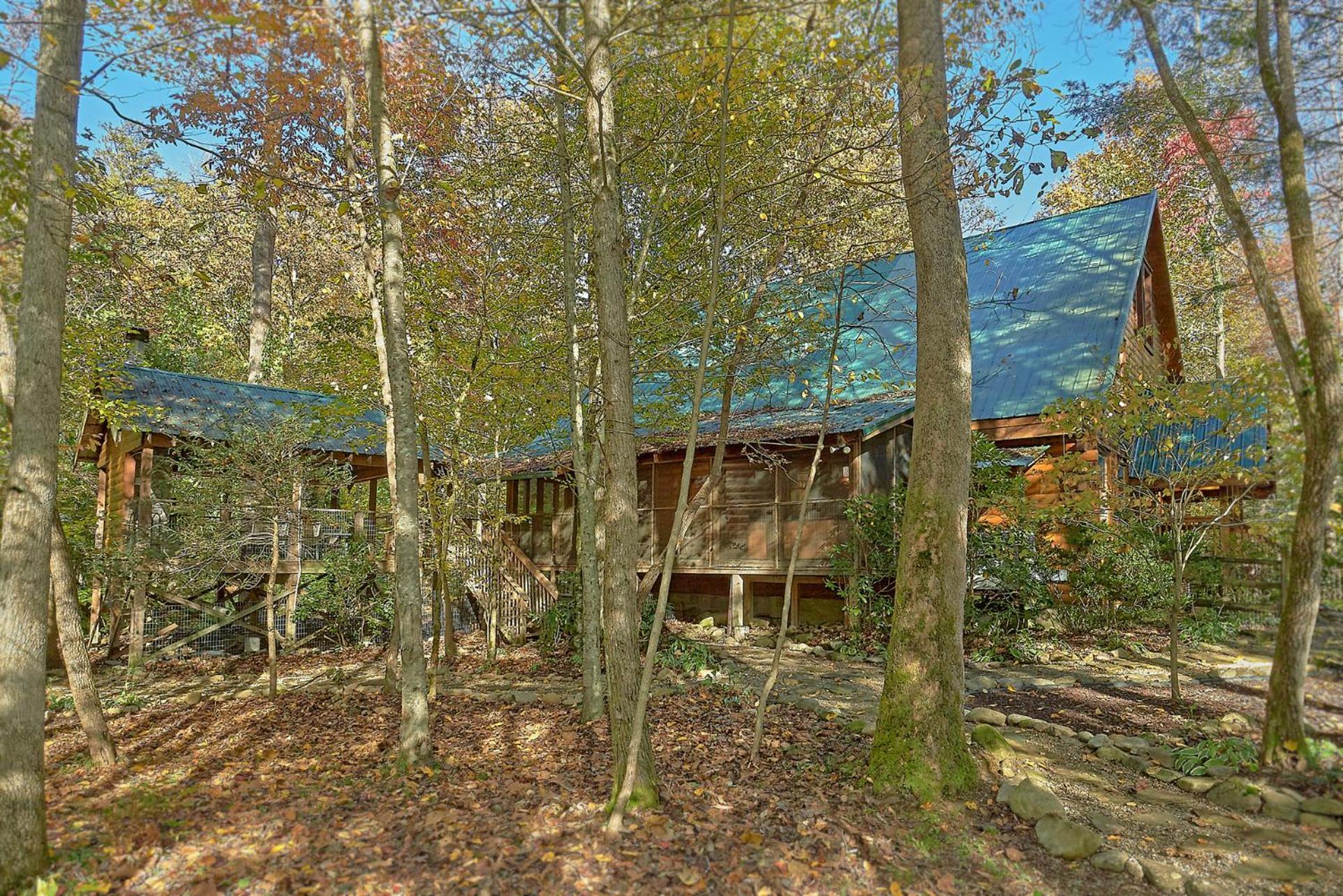 גטלינבורג Creeksong Holiday Home מראה חיצוני תמונה