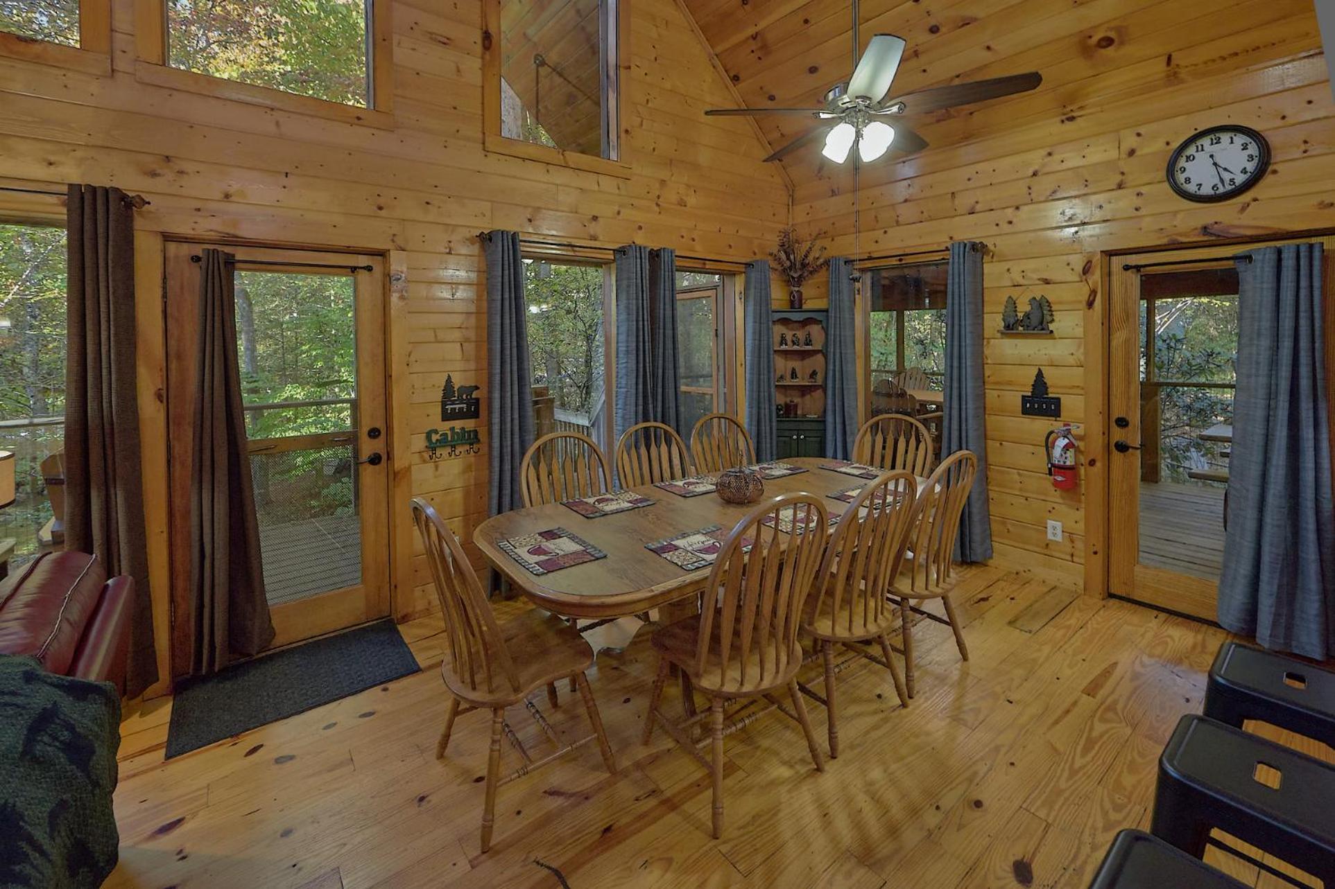 גטלינבורג Creeksong Holiday Home מראה חיצוני תמונה