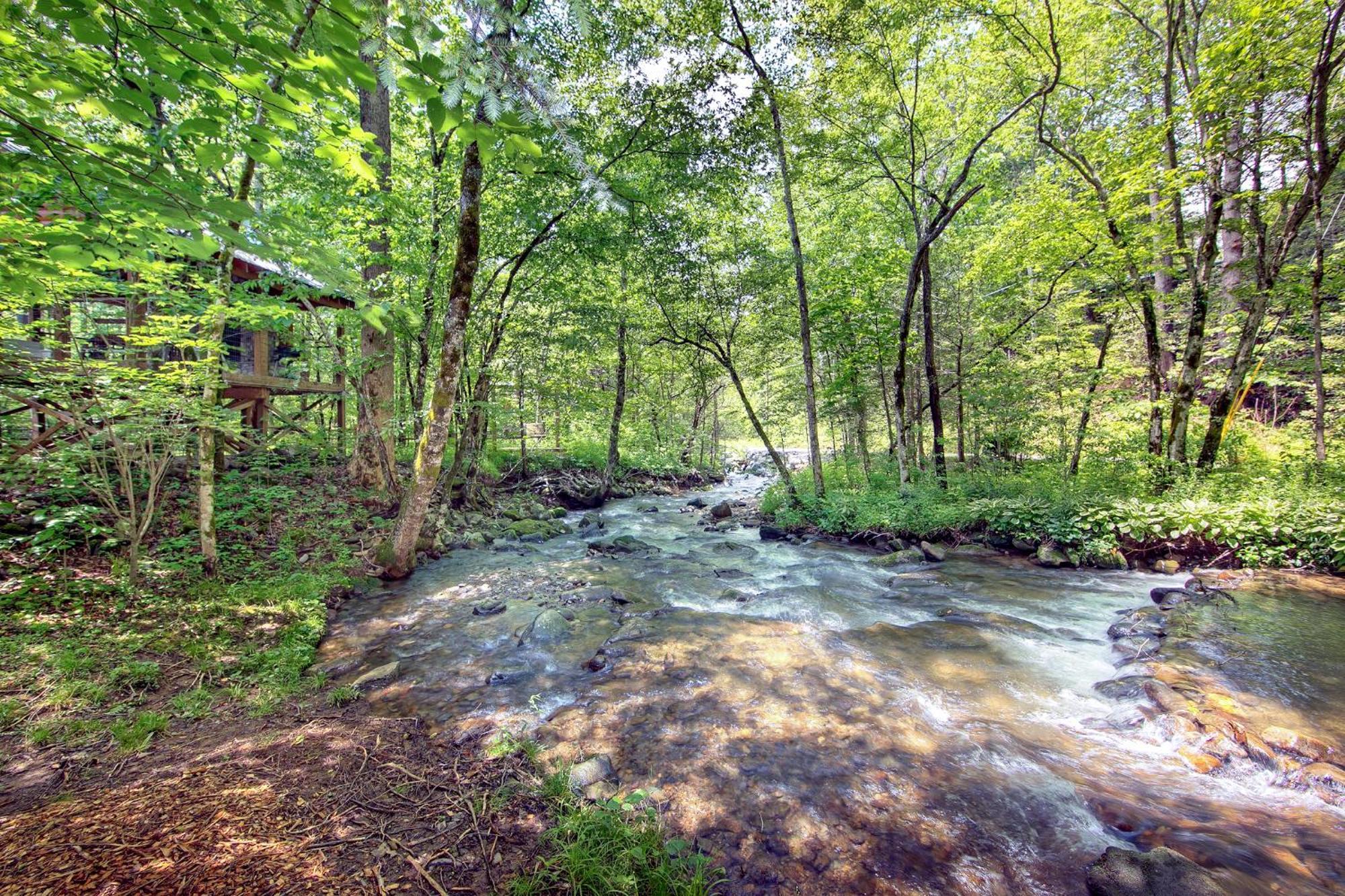 גטלינבורג Creeksong Holiday Home מראה חיצוני תמונה