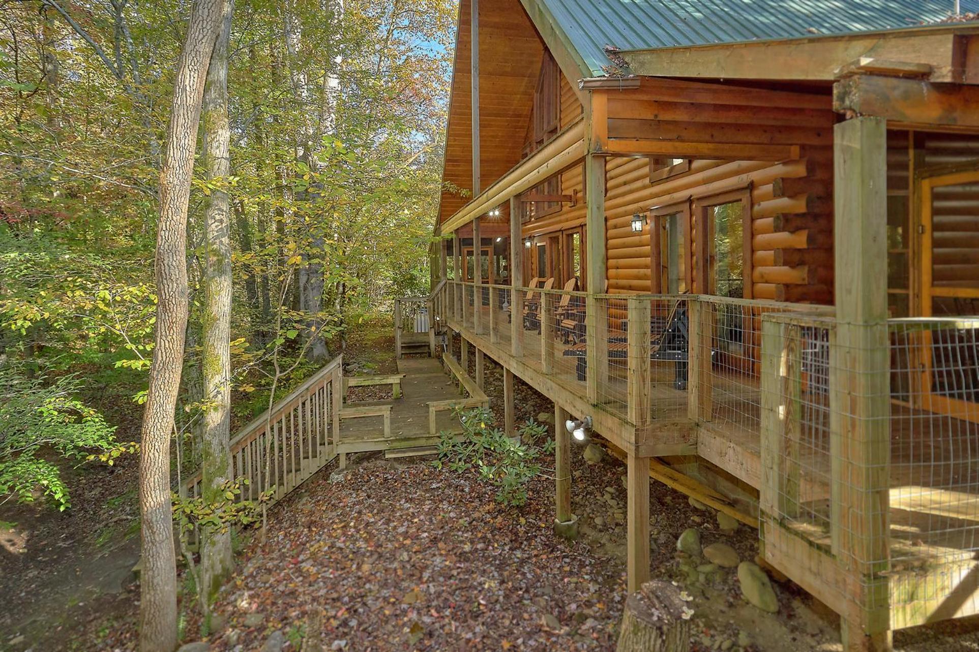 גטלינבורג Creeksong Holiday Home מראה חיצוני תמונה