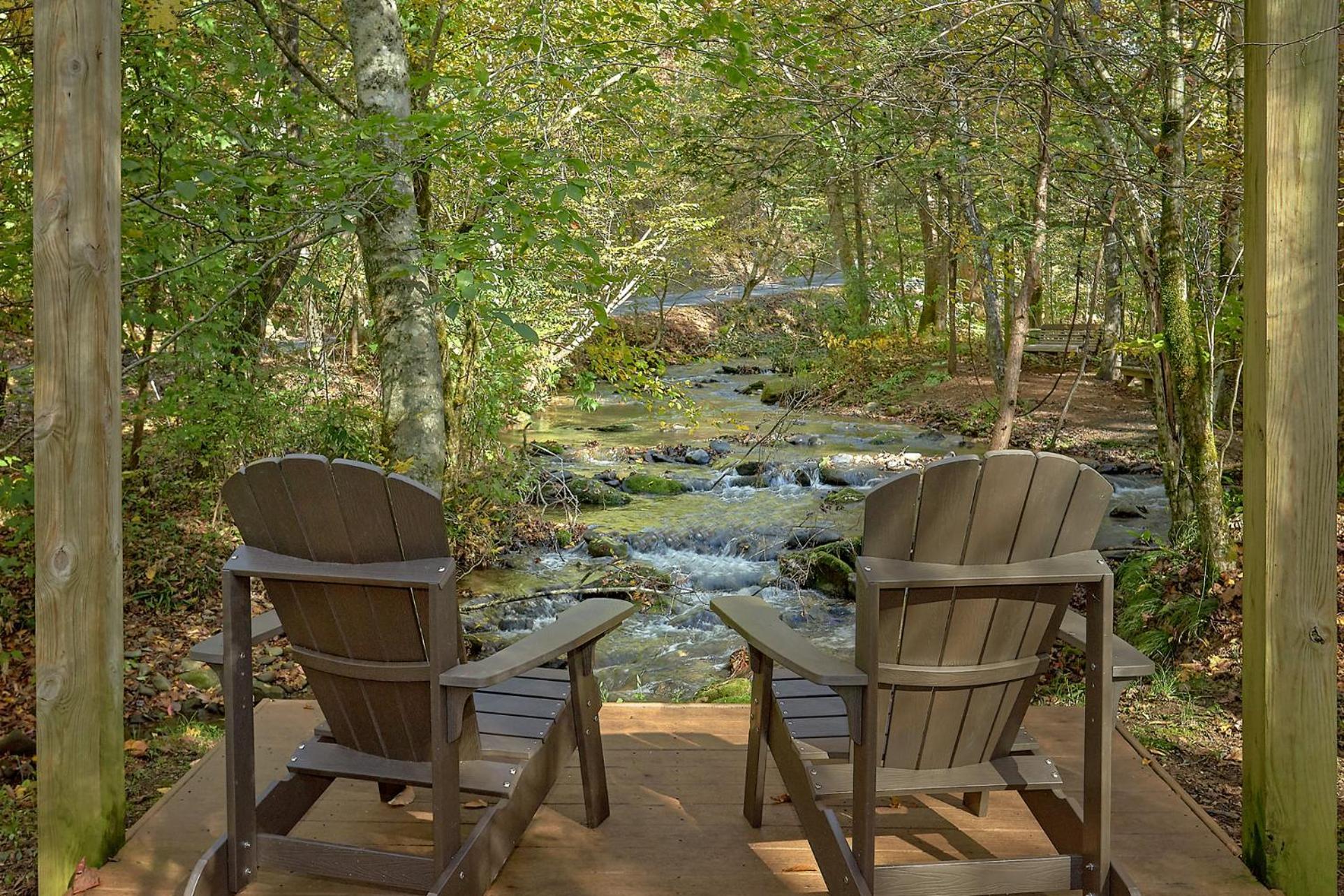 גטלינבורג Creeksong Holiday Home מראה חיצוני תמונה