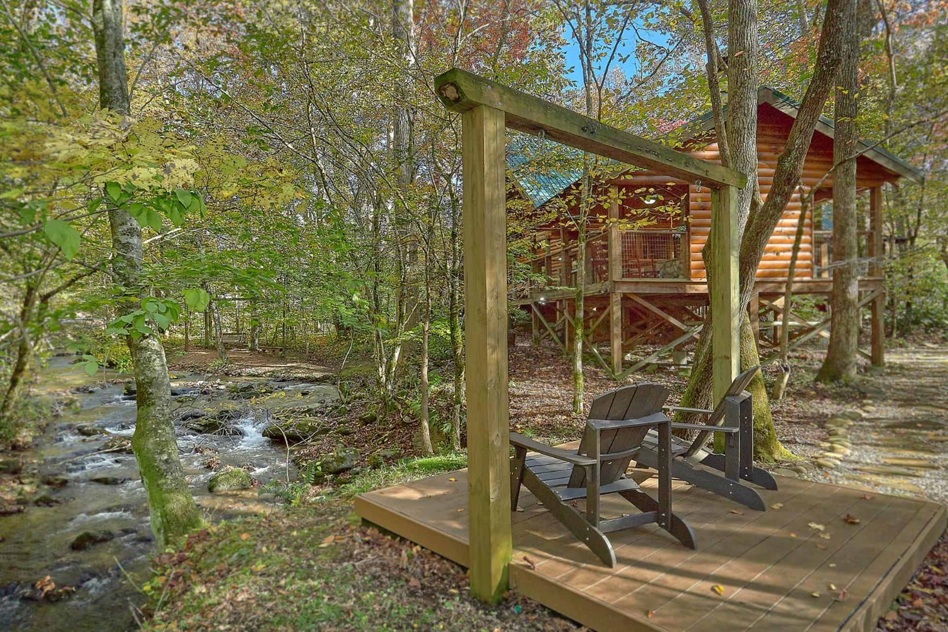 גטלינבורג Creeksong Holiday Home מראה חיצוני תמונה