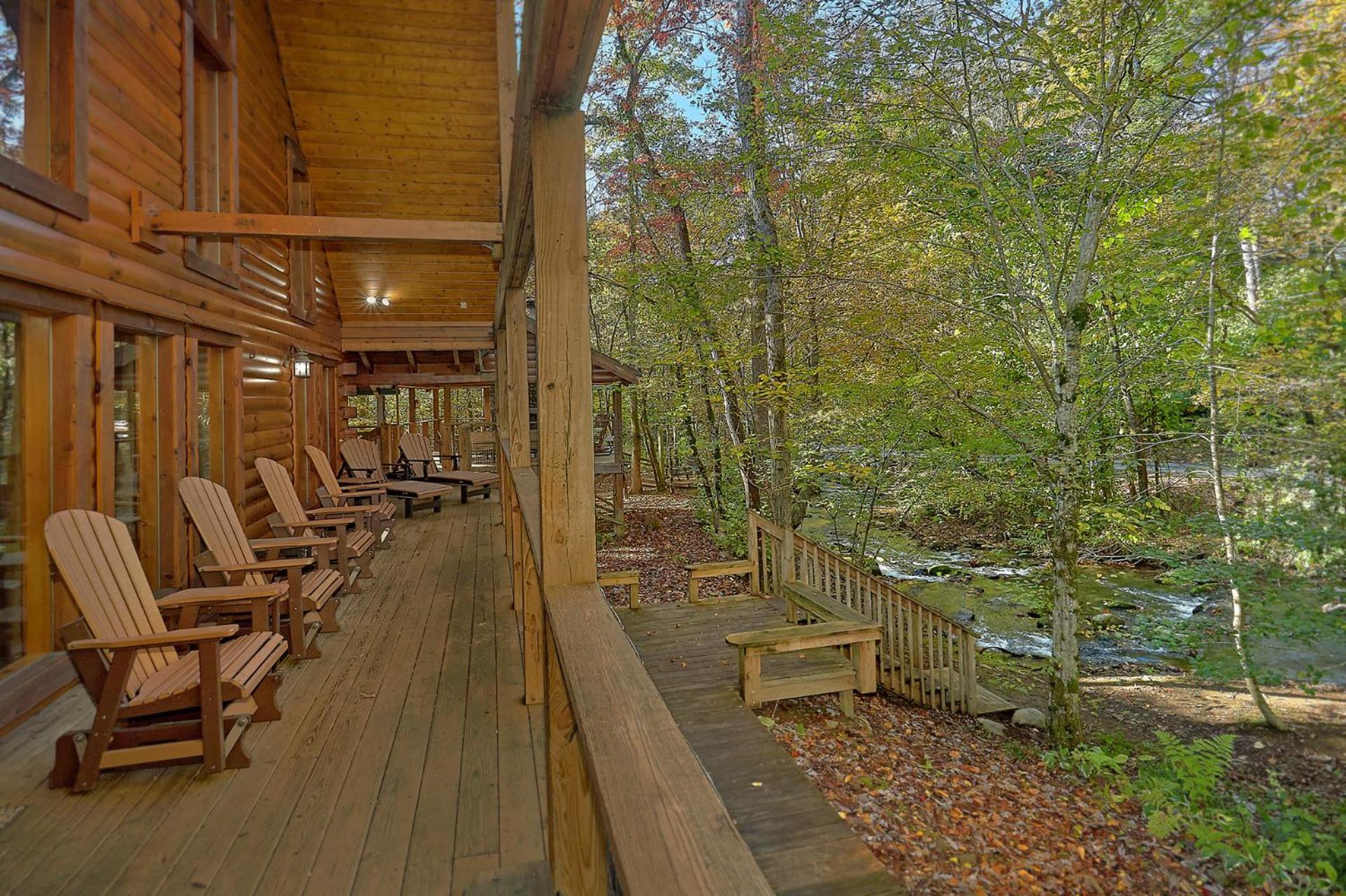 גטלינבורג Creeksong Holiday Home מראה חיצוני תמונה