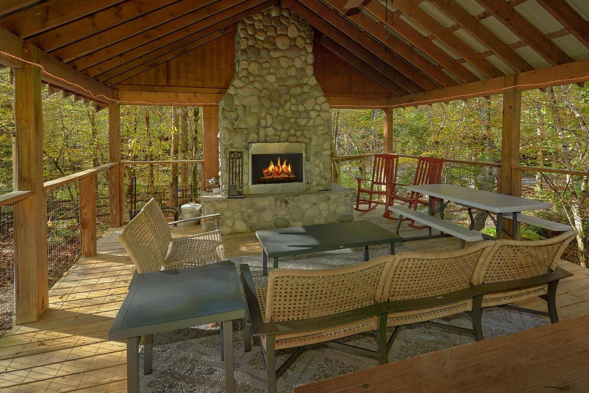 גטלינבורג Creeksong Holiday Home מראה חיצוני תמונה