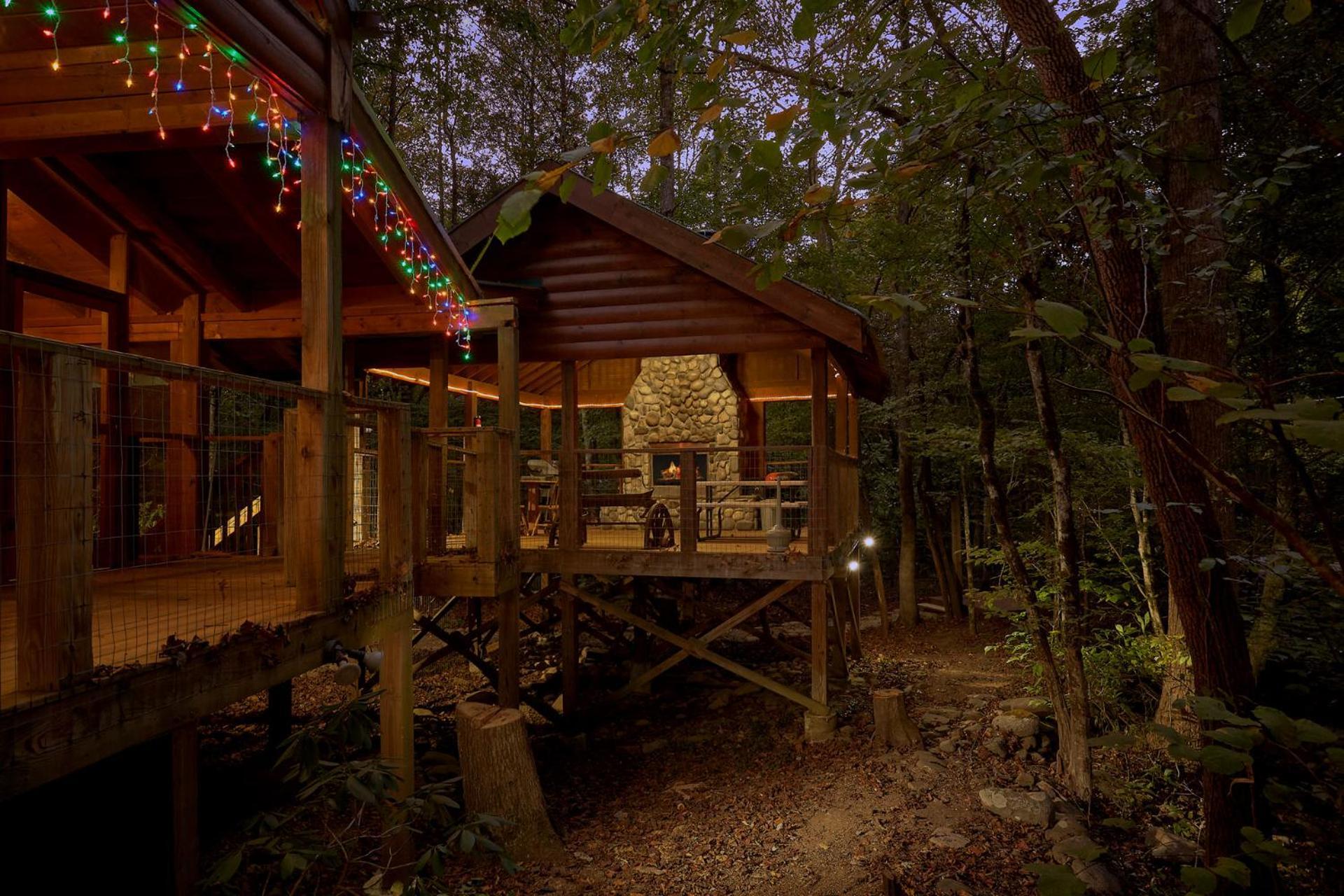 גטלינבורג Creeksong Holiday Home מראה חיצוני תמונה